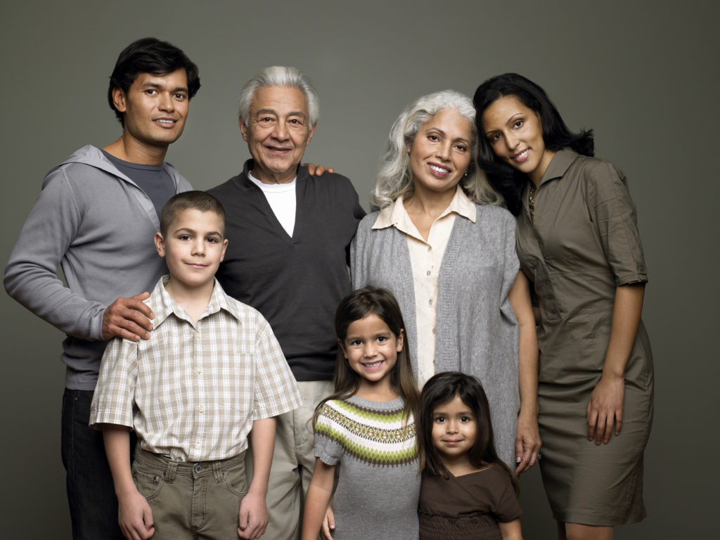 Multi generational familiy. All families can benefit from Family Therapy. 